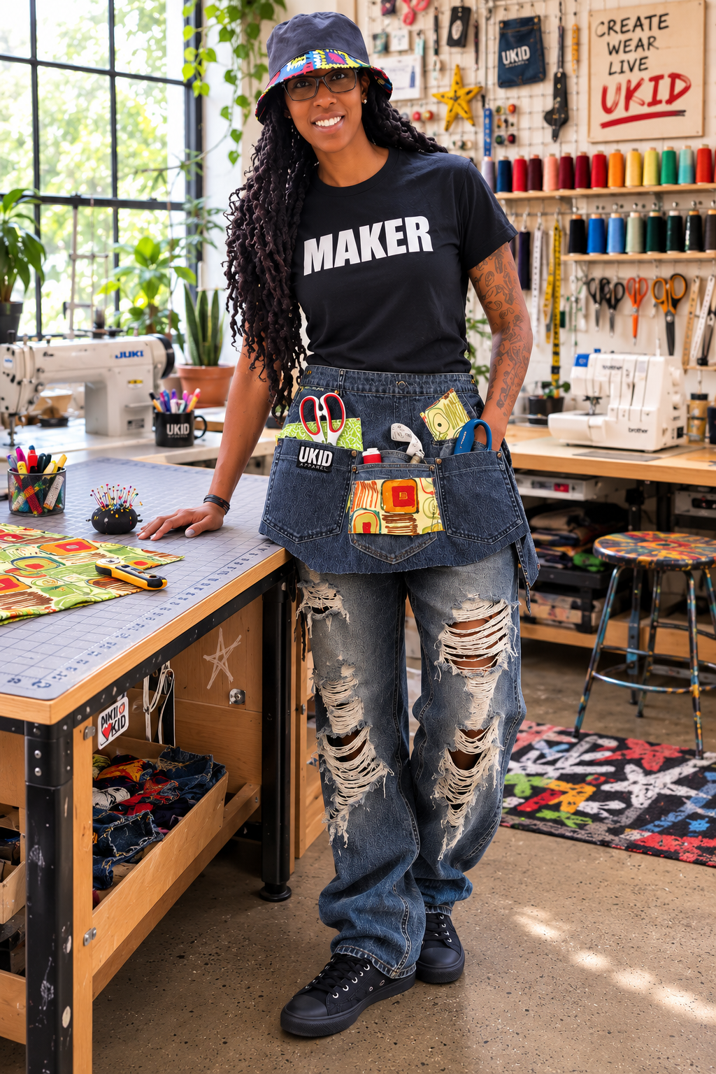 UKID Denim Maker Apron
