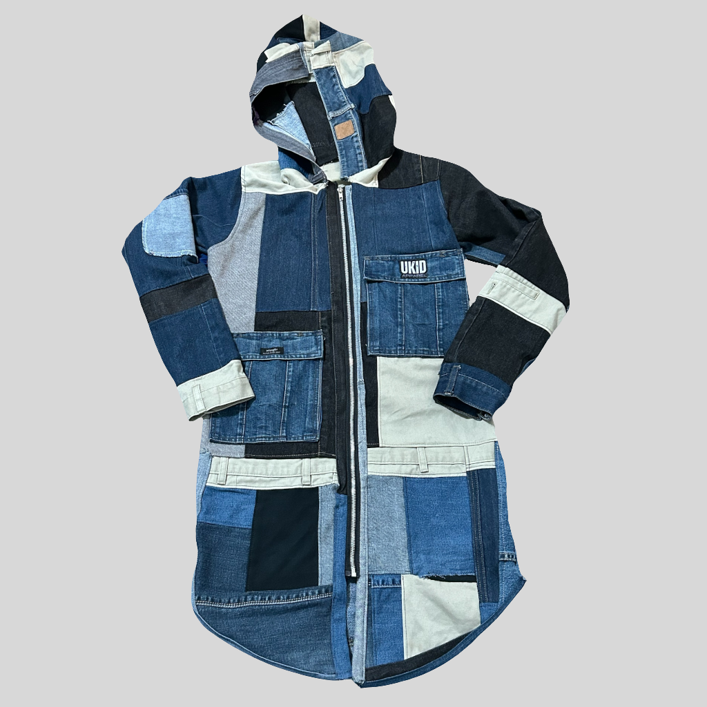 Wanderer's Patchwork Cloak Jacket
