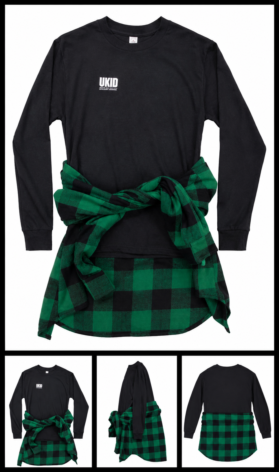 Flannel Fusion Long Sleeve