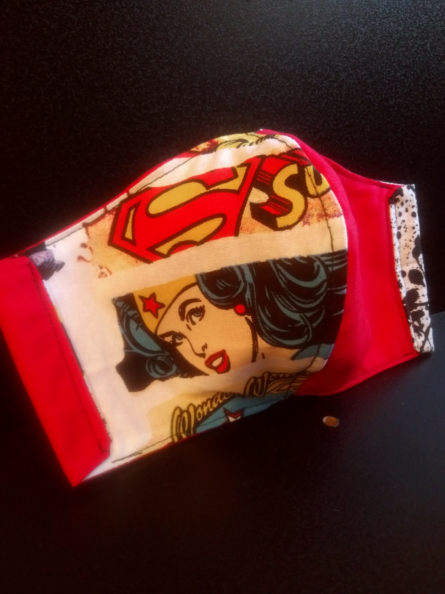 Lady Super Hero Two Toned Mask