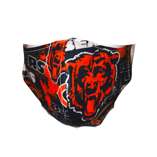 Bears Print Reversible Face Mask