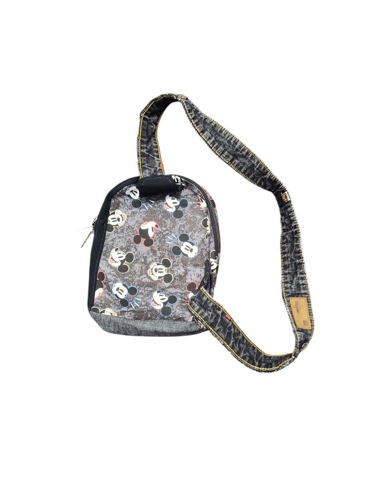 Denim Character Crossbody