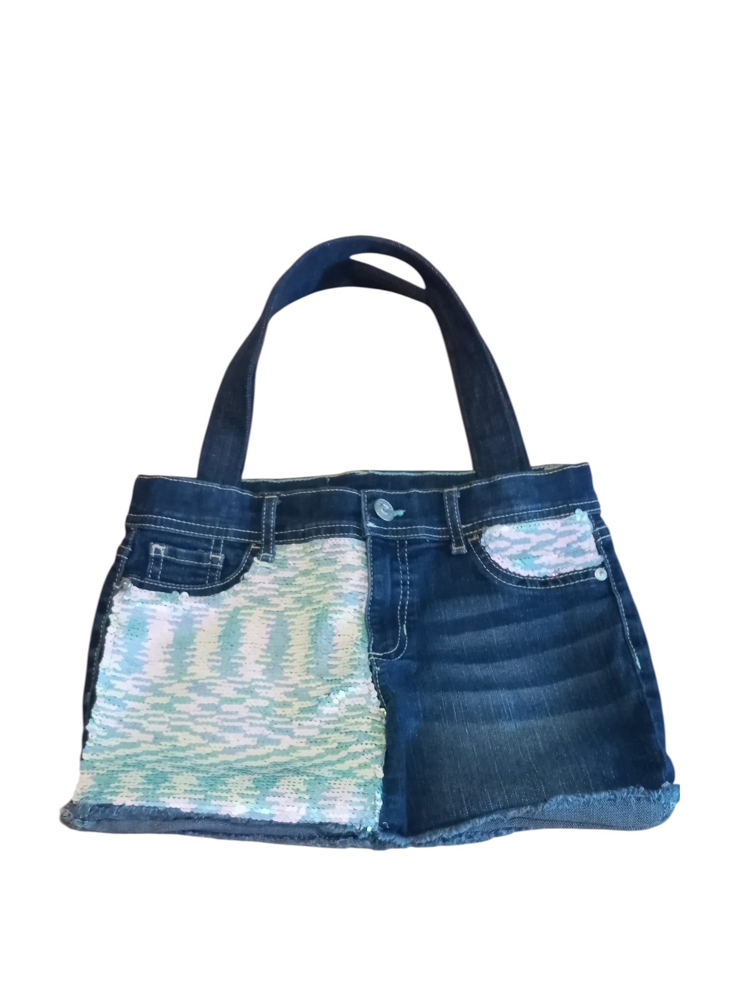 Custom Upcycled Denim Purse