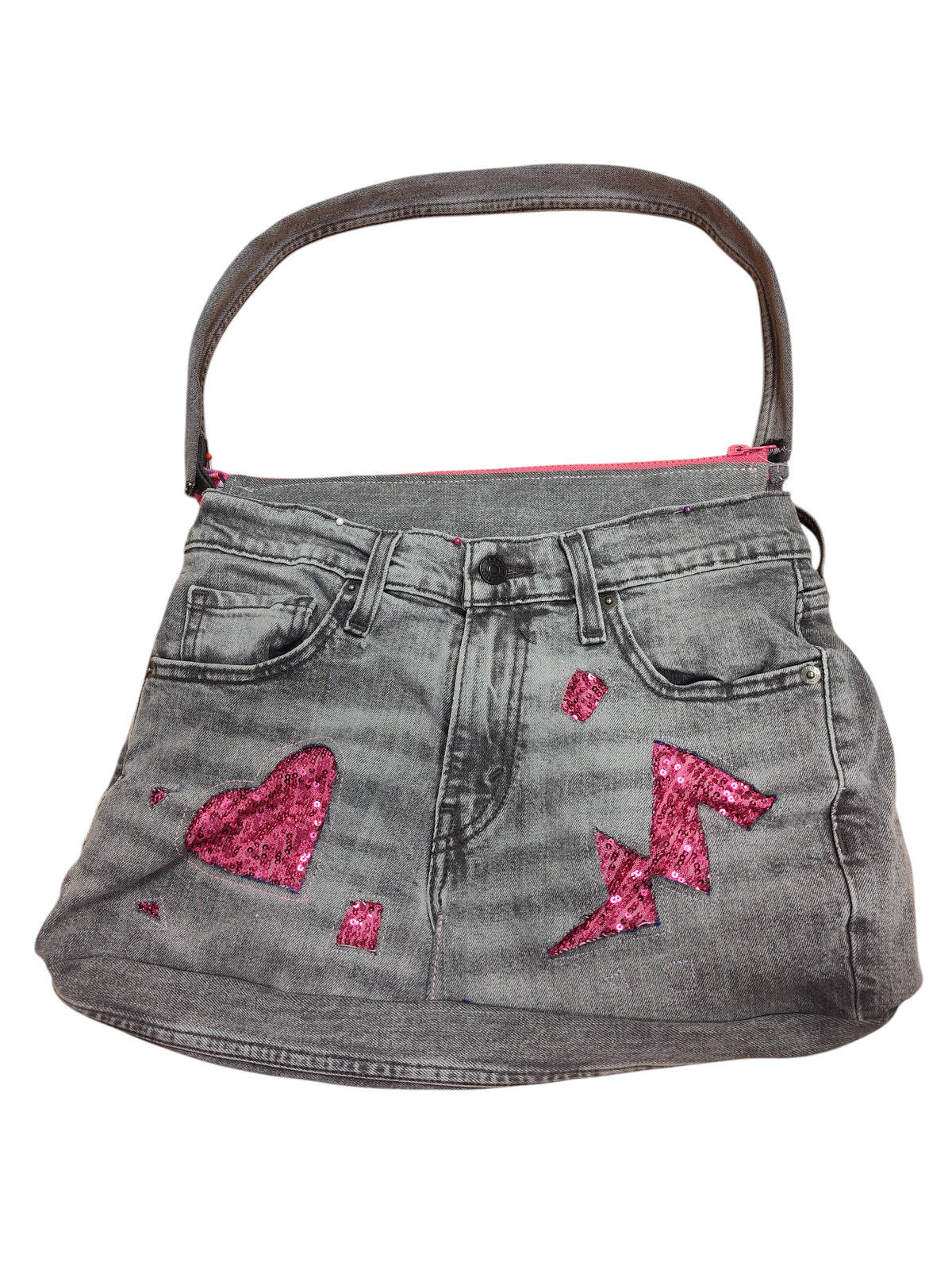 Custom Upcycled Denim Purse