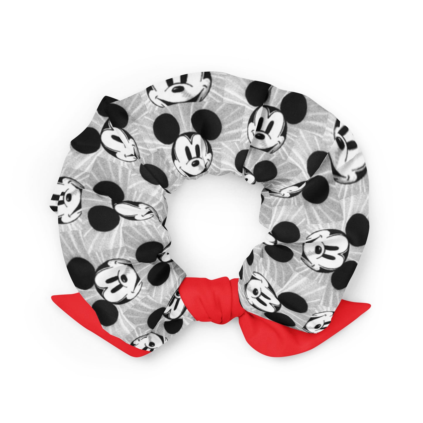 Recycled Mickey Scrunchie