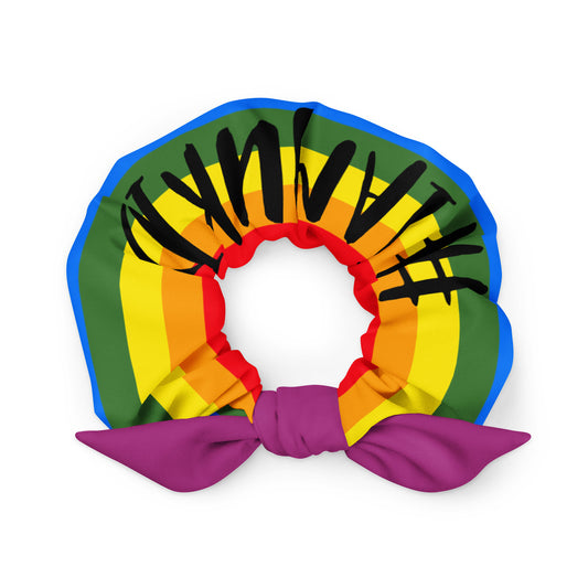 Recycled Rainbow #IAMUKID Scrunchie