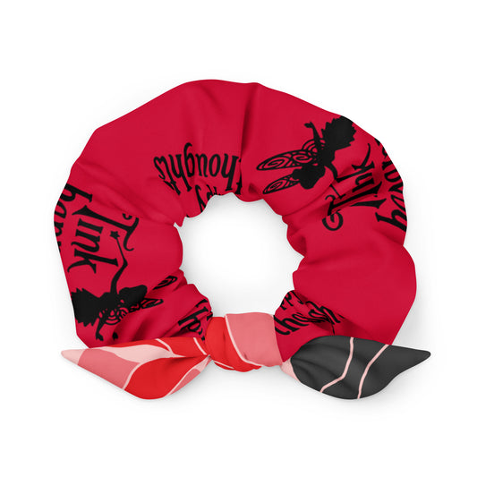 Recycled Tink Happy Thoughts Scrunchie
