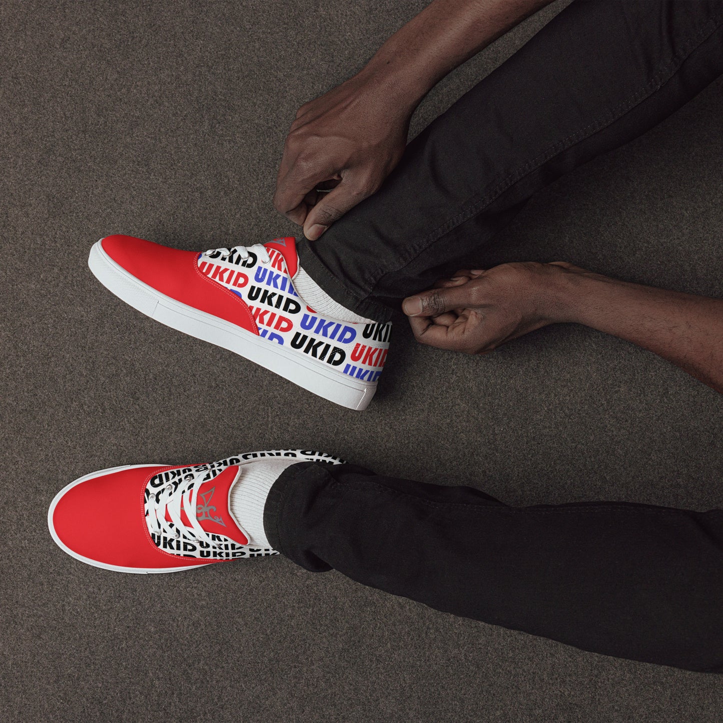 Men’s UKID Sneakers (Red)