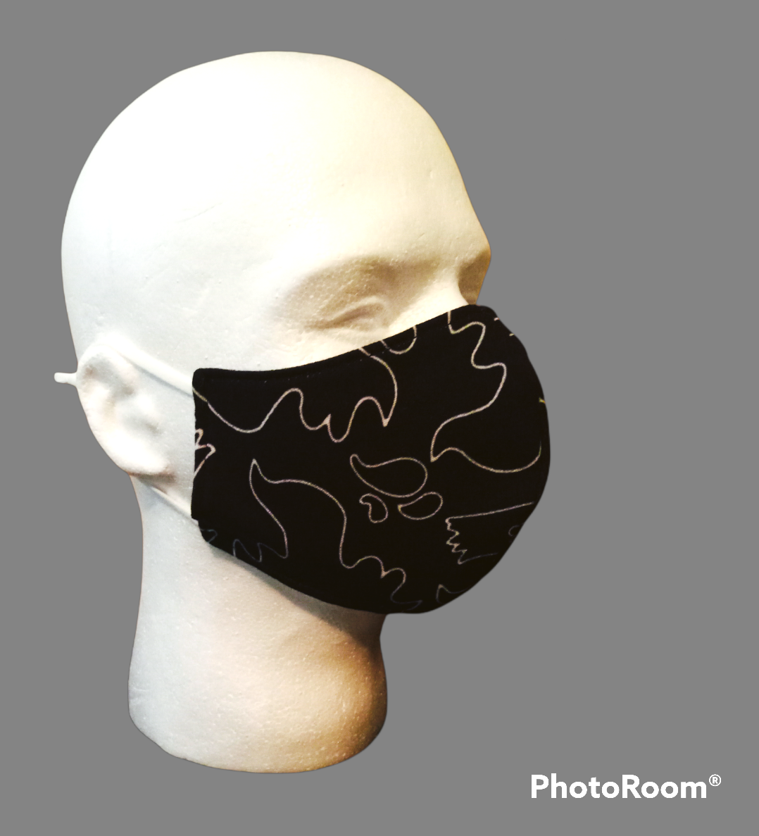 Ghost Print Face Masks (Glow in the Dark)
