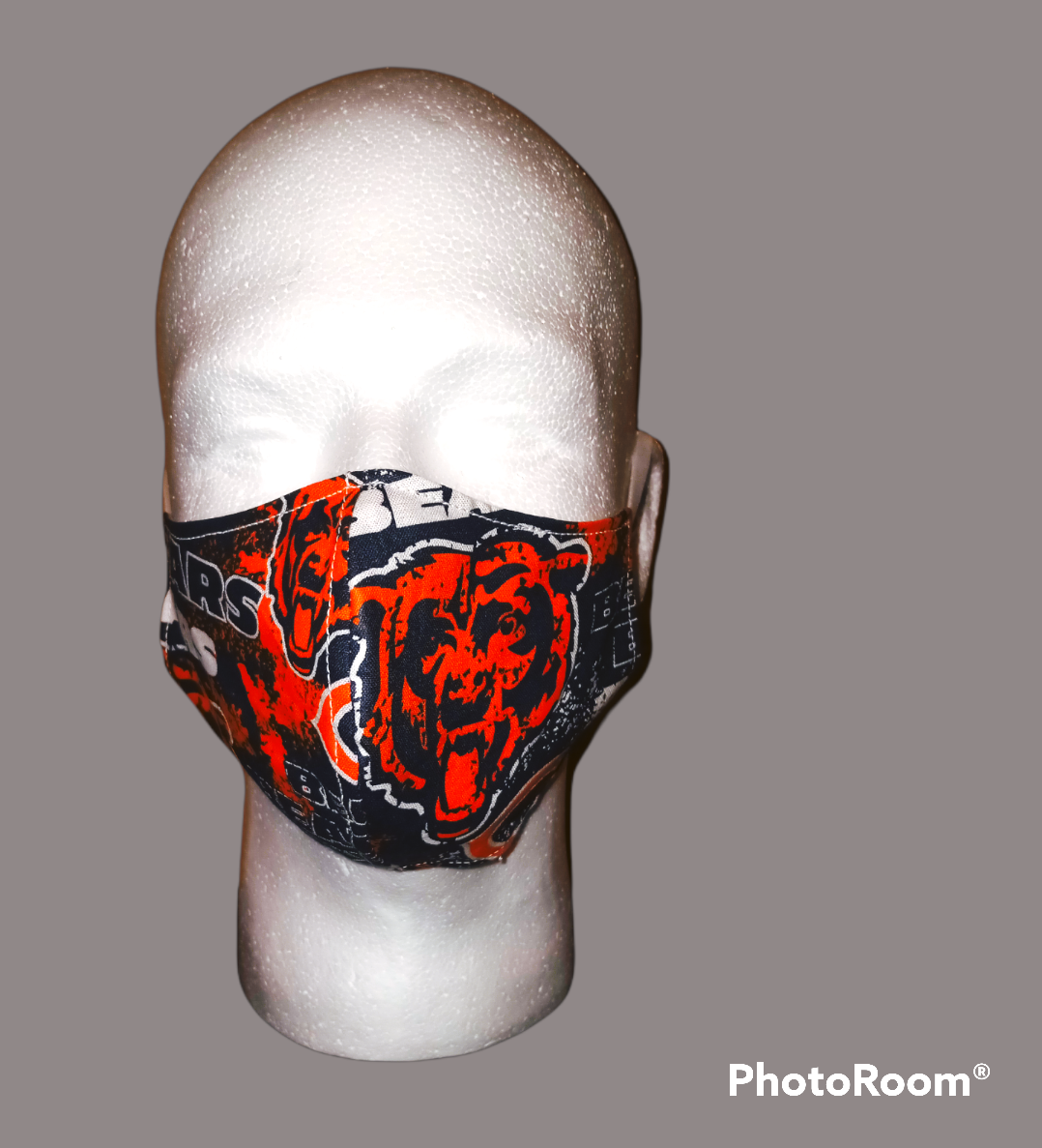 Bears Print Reversible Face Mask