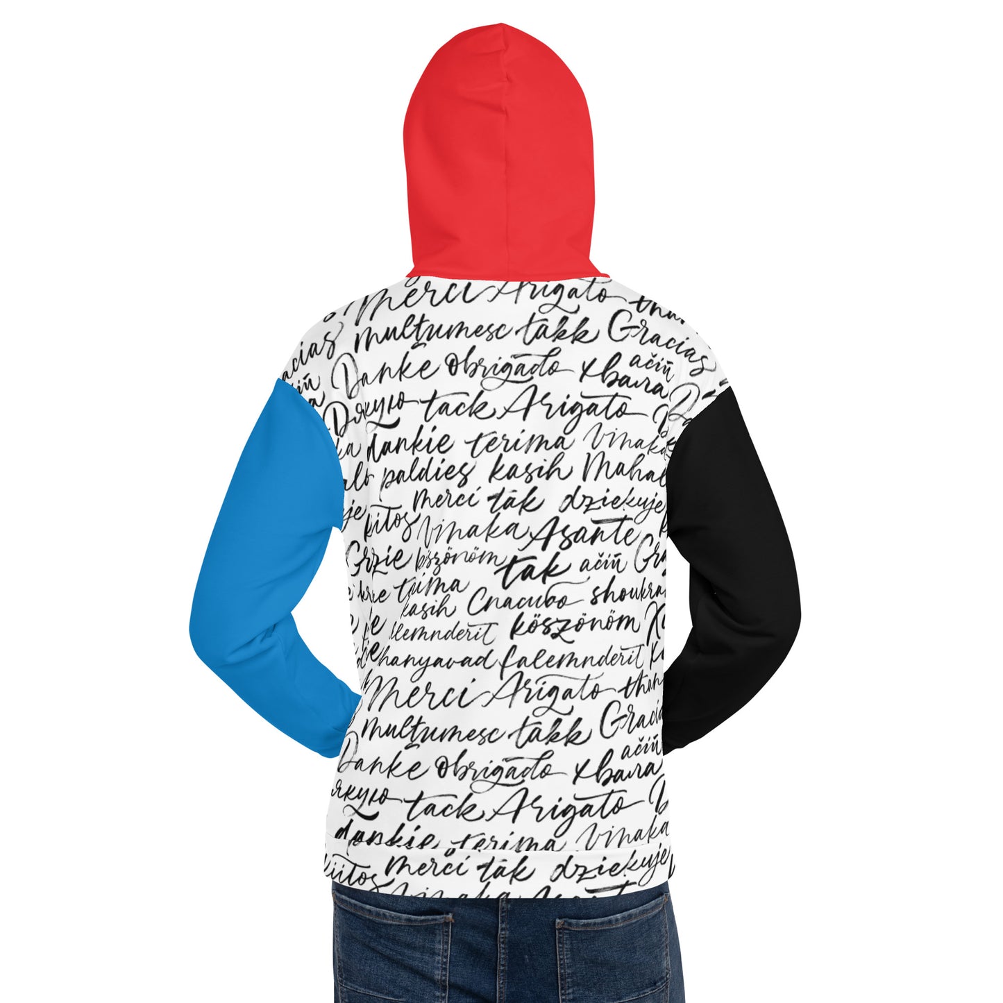 Gratitude (Red/Black/Blue) Hoodie