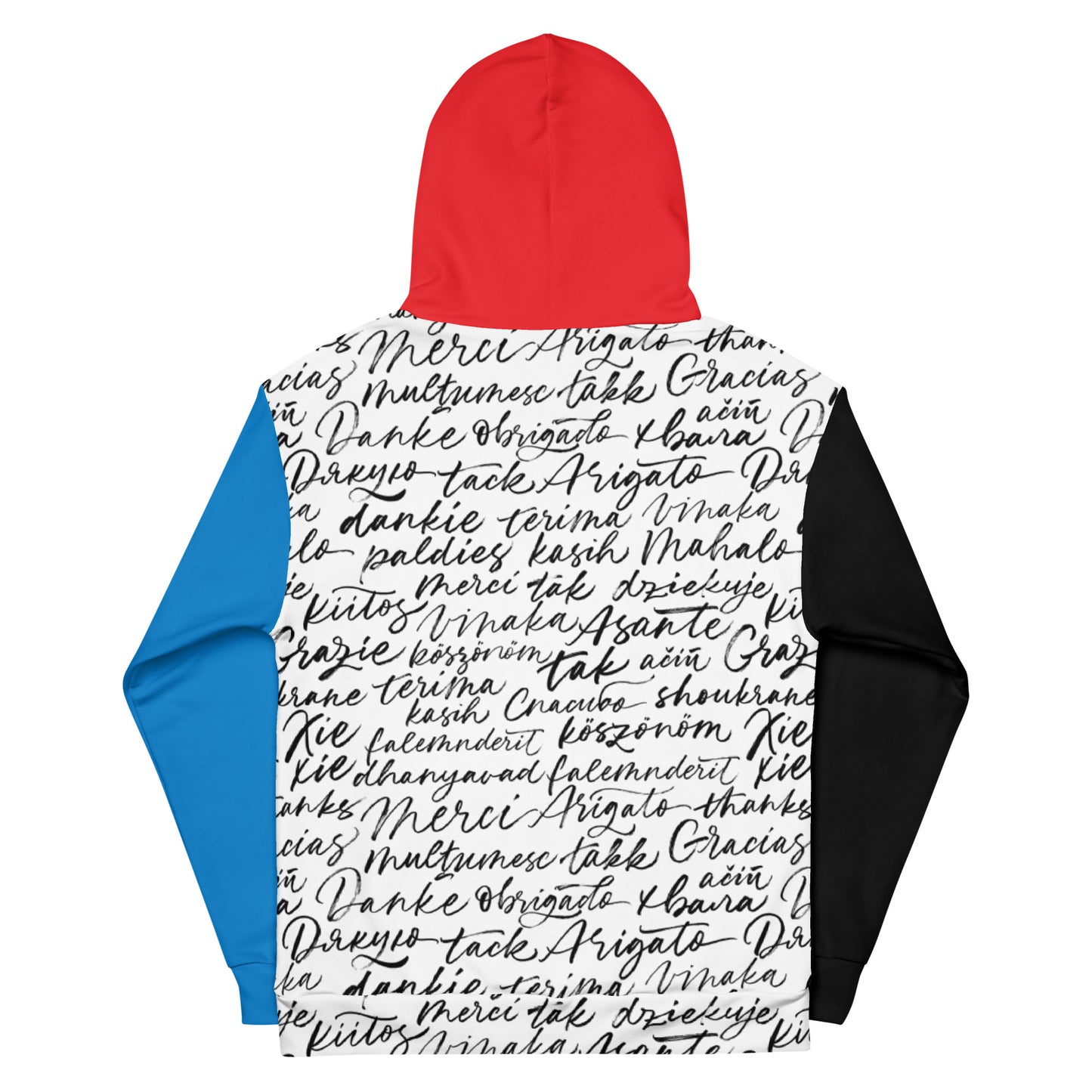 Gratitude (Red/Black/Blue) Hoodie