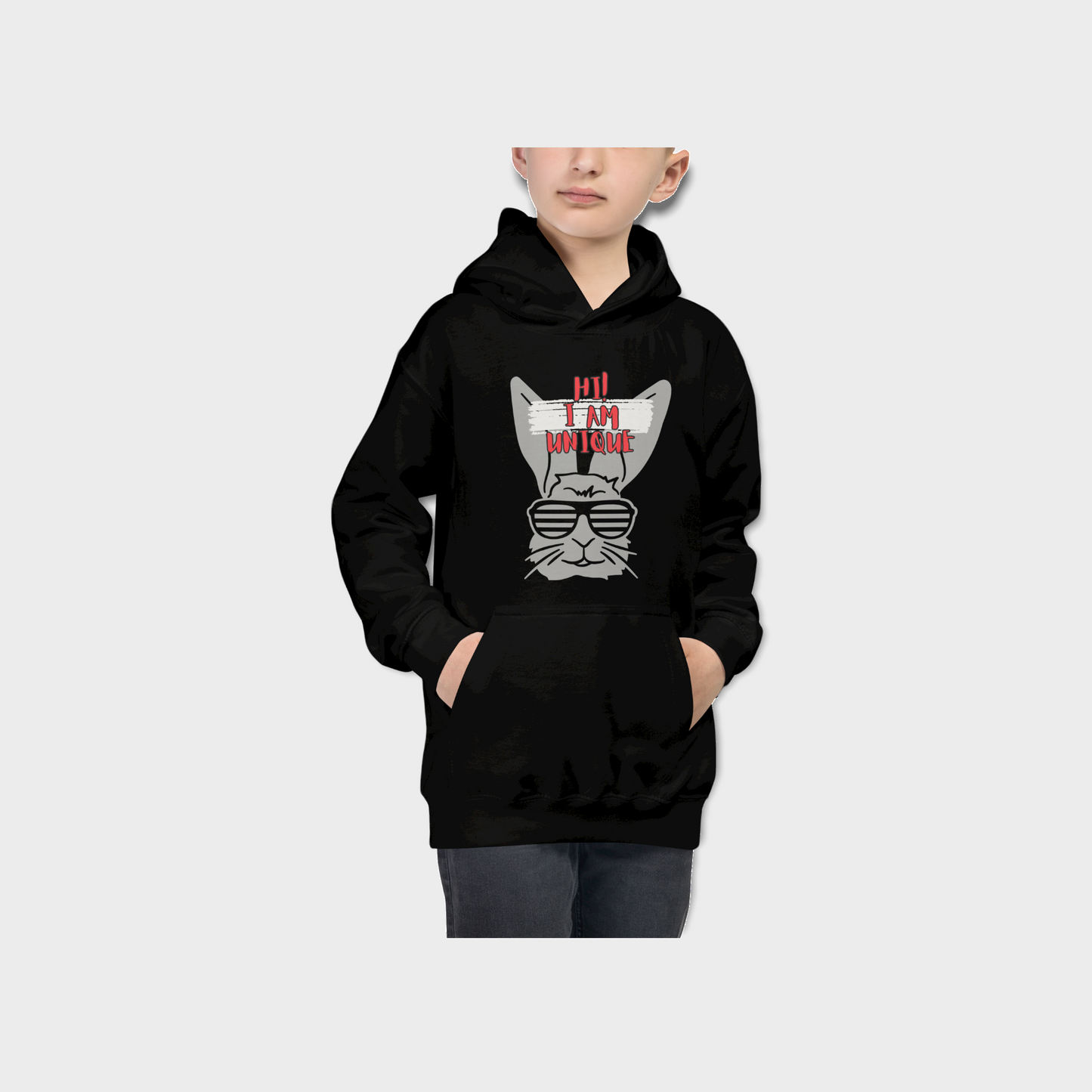 I Am Unique Rab Youth Hoodie