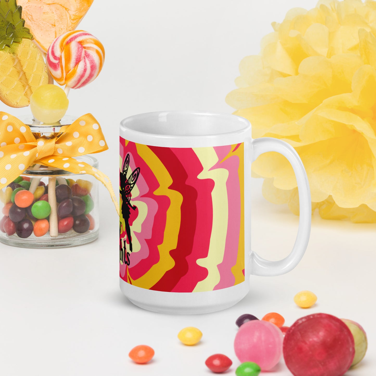 Tink Happy Thoughts Glossy mug